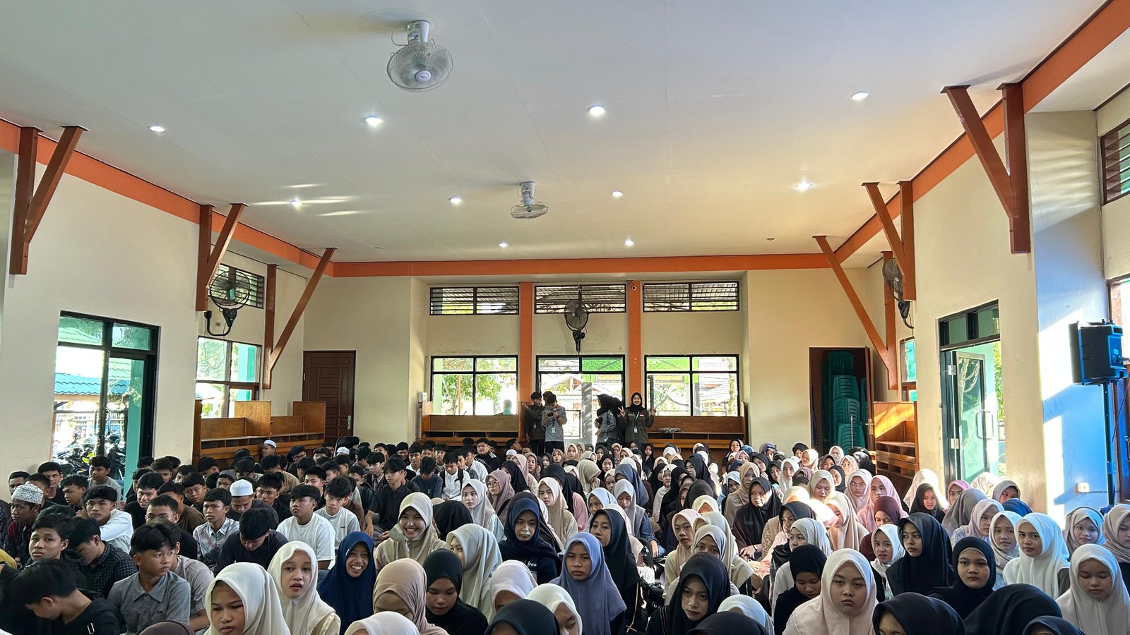 Semarak Pra-MATAMUDA, MAN 2 HSU Sambut Peserta Didik Baru dengan Penuh Antusias